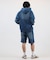 【限定】 DEAR LAUREL/DL26S-3306 カットデニムショートパンツ CUT DNM SHORTS ハーフパンツ シンプル ディアローレル メンズ ムラサキスポーツ限定