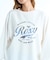 ROXY/ROXY WITH HEART PULLOVER RPO261072 クルーネックスウェット トレーナー ミニ裏毛 ロキシー レディース ムラサキスポーツ