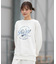 ROXY/ROXY WITH HEART PULLOVER RPO261072 クルーネックスウェット トレーナー ミニ裏毛 ロキシー レディース ムラサキスポーツ