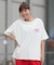 ROXY/ROXY WITH HEART S/S RST261076 半袖Tシャツ ドロップショルダー ロキシー レディース ムラサキスポーツ