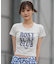 ROXY/ROXY WITH HEART TINY RST261086 半袖 Tシャツ チビT 丈短め ロキシー レディース ムラサキスポーツ