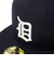 NEWERA/14668153 59FIFTY MLB Old English クーパーズタウン デトロイト・タイガース ネイビー キャップ  帽子 ニューエラ ユニセックス メンズ レディース ムラサキスポーツ