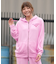 BILLABONG/パイル生地 セットアップ対応 BG013017 ジップアップ パーカー ビラボン レディース ムラサキスポーツ