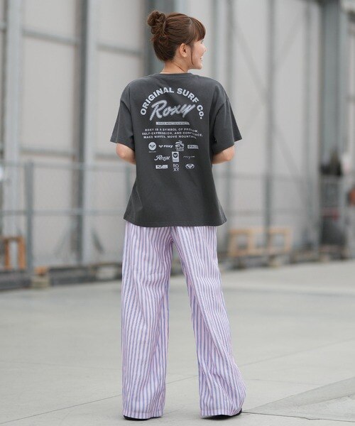 ROXY/FLOWER SOUL RPT261069 ロングパンツ ワイドパンツ 花柄