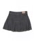 ROXY/	BLOOM RSK261070 スカート プリーツ デニム ミニスカート インナーパンツ付き ロキシー レディース ムラサキスポーツ