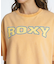 【限定】ROXY/別注 WAVE CLUB S/STEE RST261648M 半袖 Tシャツ クロップド丈 カレッジロゴ セットアップ対応 ロキシー レディース ムラサキスポーツ