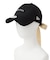 NEWERA/14747150 9TWENTY ロゴテープ ブラック ゴルフ キャップ 帽子 ニューエラ レディース ムラサキスポーツ