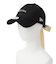 NEWERA/14747150 9TWENTY ロゴテープ ブラック ゴルフ キャップ 帽子 ニューエラ レディース ムラサキスポーツ