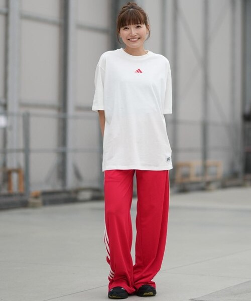 adidas/DO004 W STADIUM MESHパンツ セットアップ対応 ジャージ