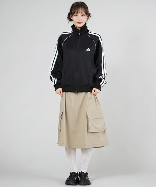 adidas/L6722 W STADIUM C トラックトップ セットアップ対応 ジャージ