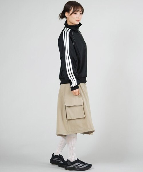 adidas/L6722 W STADIUM C トラックトップ セットアップ対応 ジャージ