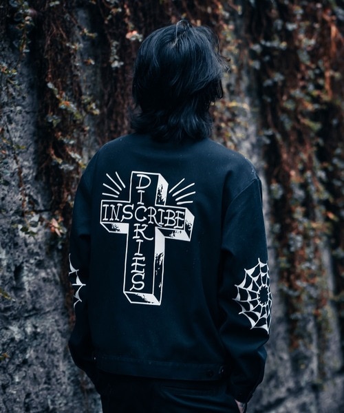 Dickies×INSCRIBE TATTOO コラボモデル MS X INS CROSS PRINT JK