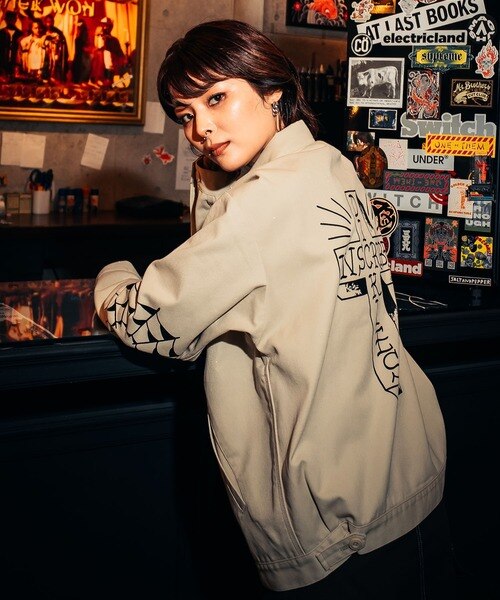 Dickies×INSCRIBE TATTOO コラボモデル MS X INS CROSS PRINT JK