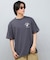 SALTYCREW/55-230 半袖Tシャツ バックプリント ソルティクルー メンズ ムラサキスポーツ
