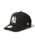 NEW ERA/キッズ 14671592 Youth 9FORTY A-Frame Black & White モノトーン ニューヨーク･ヤンキース キャップ 帽子 ニューエラ 男の子 女の子 ムラサキスポーツ