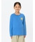 THE NORTH FACE/キッズ NTJ32537 ロングスリーブスリーブグラフィックティー 長袖Tシャツ ザ・ノースフェイス 男の子 女の子 ムラサキスポーツ