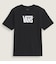 VANS//キッズ VN000T4VBLK Stretch Logo SS 半袖Tシャツ ヴァンズ 男の子 女の子 ムラサキスポーツ