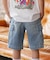 DC/キッズ YWS261504 26 KD WIDE CARGO SHORT ストレッチ ワイドシルエット カーゴパンツ ショートパンツ デニム ディーシー 男の子 女の子 ムラサキスポーツ