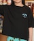 BILLABONG/キッズ GIRL BG015250 SQUARE LOGO ルーズクロップドフィット 半袖Tシャツ ビラボン 女の子 ムラサキスポーツ