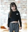 ELEMENT/キッズ GIRL BG025062 ACOMPANY LS 親子でお揃い ショート丈 短丈 半袖Tシャツ エレメント 女の子 ムラサキスポーツ