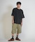 RVCA/BG041210 BACK SIDE ARCH SS ヘビーウェイト 半袖Tシャツ ルーカ メンズ ムラサキスポーツ