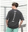 【限定】RVCA/BG041P05 半袖 Tシャツ バックプリント BALANCE HEX LINE ST ルーカ メンズ ムラサキスポーツ限定