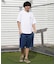 【限定】RVCA/BG041P05 半袖 Tシャツ バックプリント BALANCE HEX LINE ST ルーカ メンズ ムラサキスポーツ限定