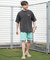 【限定】RVCA/BG041P05 半袖 Tシャツ バックプリント BALANCE HEX LINE ST ルーカ メンズ ムラサキスポーツ限定