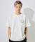 【ムラサキスポーツ限定】DEAR LAUREL/DL26S-2104 LETTER SOUL PRAYING HAND 合掌刺繍Tシャツ 半袖Tシャツ ディアローレル メンズ ムラサキスポーツ