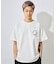 【ムラサキスポーツ限定】DEAR LAUREL/DL26S-2104 LETTER SOUL PRAYING HAND 合掌刺繍Tシャツ 半袖Tシャツ ディアローレル メンズ ムラサキスポーツ