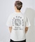 【ムラサキスポーツ限定】DEAR LAUREL/DL26S-2104 LETTER SOUL PRAYING HAND 合掌刺繍Tシャツ 半袖Tシャツ ディアローレル メンズ ムラサキスポーツ