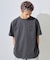 【ムラサキスポーツ限定】DEAR LAUREL/DL26S-2104 LETTER SOUL PRAYING HAND 合掌刺繍Tシャツ 半袖Tシャツ ディアローレル メンズ ムラサキスポーツ