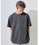 【ムラサキスポーツ限定】DEAR LAUREL/DL26S-2104 LETTER SOUL PRAYING HAND 合掌刺繍Tシャツ 半袖Tシャツ ディアローレル メンズ ムラサキスポーツ