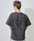 【ムラサキスポーツ限定】DEAR LAUREL/DL26S-2104 LETTER SOUL PRAYING HAND 合掌刺繍Tシャツ 半袖Tシャツ ディアローレル メンズ ムラサキスポーツ