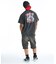 DC/DST261028 バックプリント 半袖Tシャツ ディーシー メンズ ムラサキスポーツ