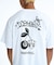 DC/DST261032 バックプリント 半袖Tシャツ ディーシー メンズ ムラサキスポーツ
