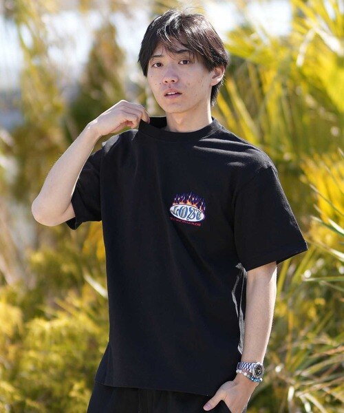 ムラサキスポーツ限定】lost/LM6S-2107 FLAMER LOGO TEE 半袖Tシャツ
