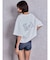 GYDA/072622733301 GD BACK GYDA BIG 半袖Tシャツ ジェイダ レディース ムラサキスポーツ