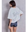 GYDA/072622733301 GD BACK GYDA BIG 半袖Tシャツ ジェイダ レディース ムラサキスポーツ