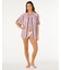 RIP CURL/06YWSH ブラウス シャツ 半袖シャツ セットアップ対応 VENTURA VISCOSE S/S SHIRT インポート リップカール レディース ムラサキスポーツ