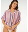 RIP CURL/06YWSH ブラウス シャツ 半袖シャツ セットアップ対応 VENTURA VISCOSE S/S SHIRT インポート リップカール レディース ムラサキスポーツ