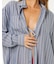 RIP CURL/072WSH ブラウス シャツ セットアップ対応 BEACH DAYS PINSTRIPE インポート リップカール レディース ムラサキスポーツ
