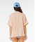 RIP CURL/07RWSH ブラウス シャツ 半袖シャツ セットアップ対応 SURF STRIPE S/S SHIRT インポート リップカール レディース ムラサキスポーツ