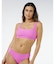 RIP CURL/0ASWSW 水着 ビキニ PREMIUM SURF D-DD CROP インポート リップカール レディース ムラサキスポーツ