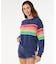 RIP CURL/0BEWFL 裏毛 トレーナー インポート スウェット セットアップ対応 リップカール レディース ムラサキスポーツ
