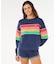 RIP CURL/0BEWFL 裏毛 トレーナー インポート スウェット セットアップ対応 リップカール レディース ムラサキスポーツ