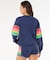 RIP CURL/0BEWFL 裏毛 トレーナー インポート スウェット セットアップ対応 リップカール レディース ムラサキスポーツ
