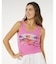 RIP CURL/0M0WTE タンクトップ ノースリーブ  HOTEL MALIBU TANK インポート リップカール レディース ムラサキスポーツ