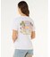 RIP CURL/0M3WTE 半袖Tシャツ インポート POOLSIDE RELAXED TEE リップカール レディース ムラサキスポーツ