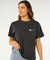 RIP CURL/0M3WTE 半袖Tシャツ インポート POOLSIDE RELAXED TEE リップカール レディース ムラサキスポーツ